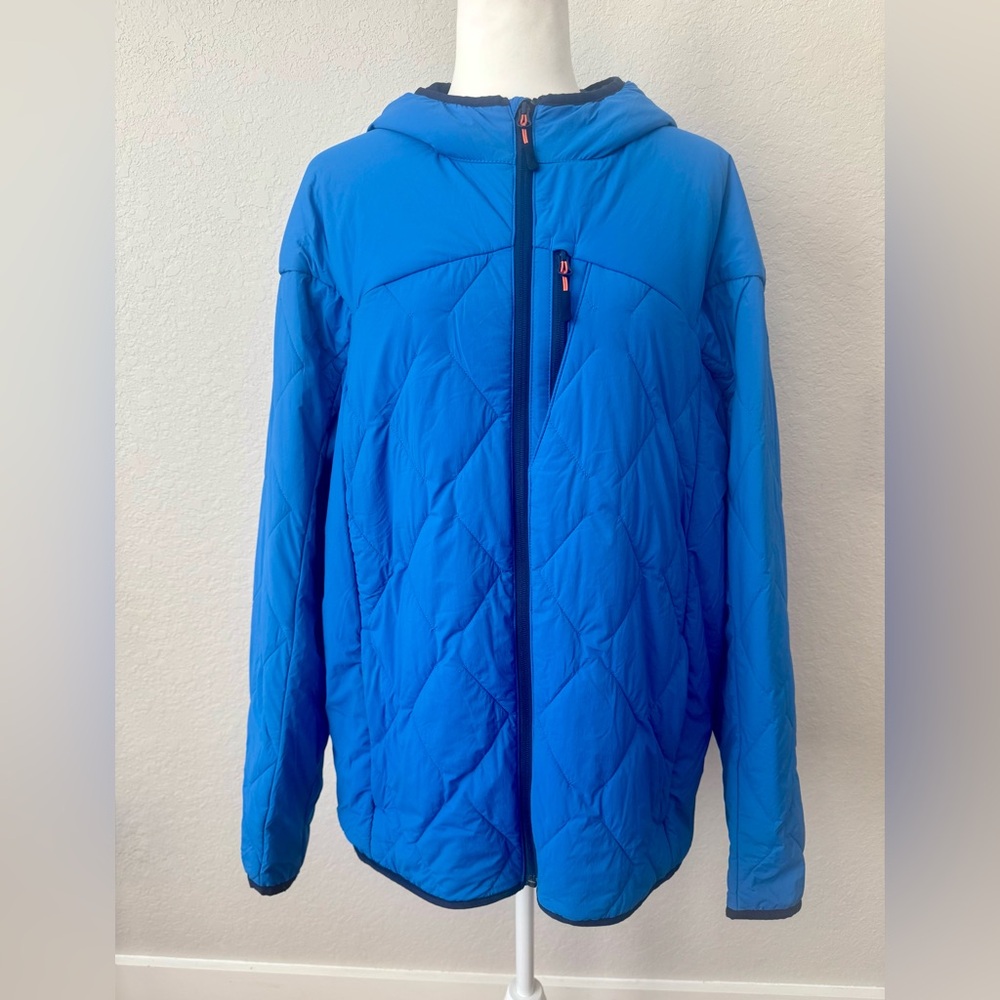 Duluth Trading Agiloft Hooded Jacket Quilted Men's Size L H